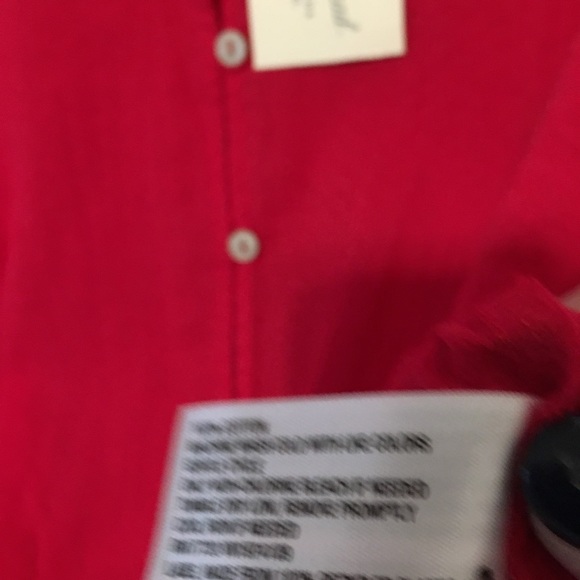 NWT Universal Thread Tie front button down blouse - Picture 5 of 7